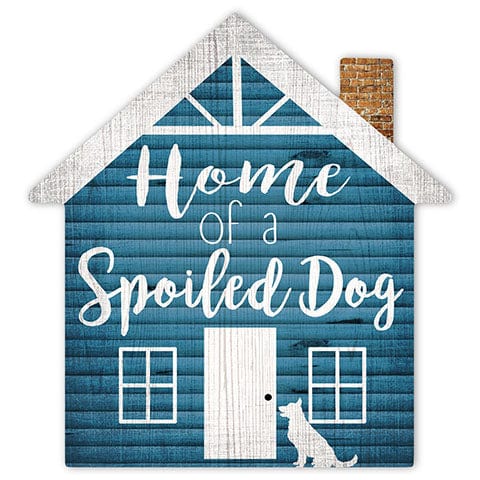 Fan Creations 12" Wall Art Pet Home of a Spoiled Dog 12" Cutout