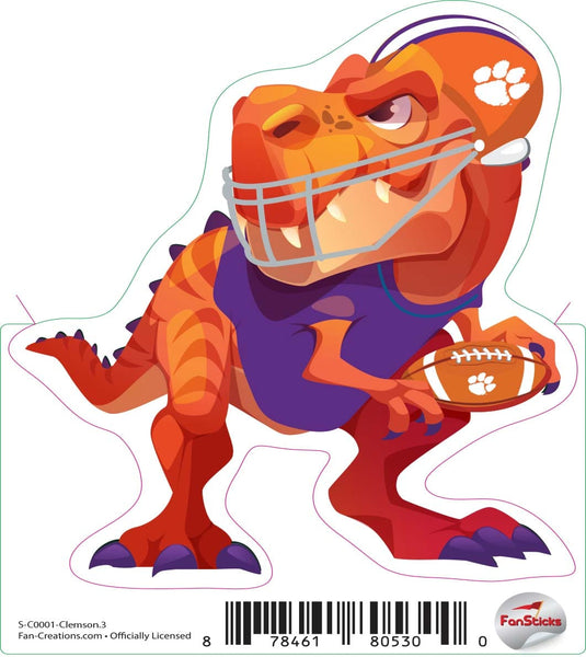 Fan Creations Decal Clemson - NCAA 3inch Decal