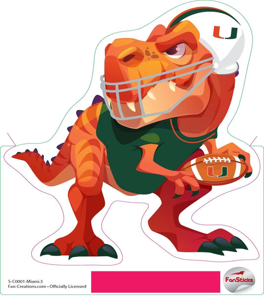 Fan Creations Decal Miami - NCAA 3inch Decal