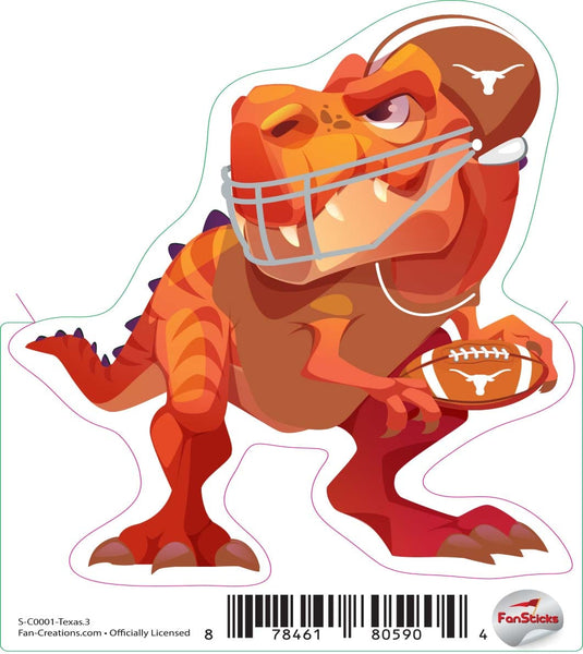 Fan Creations Decal Texas - NCAA 3inch Decal