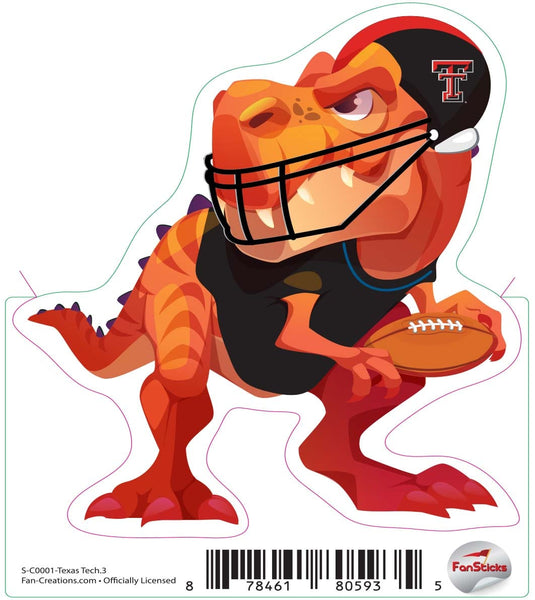 Fan Creations Decal Texas Tech - NCAA 3inch Decal