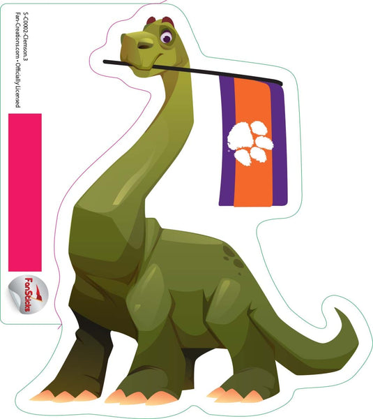 Fan Creations Decal Clemson - NCAA 3inch Decal