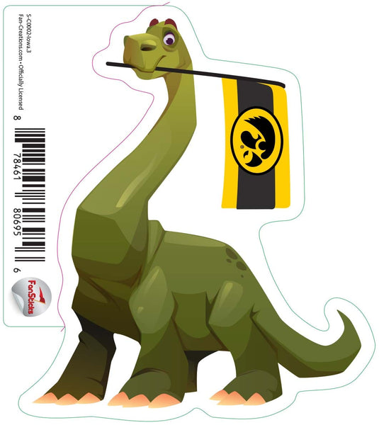 Fan Creations Decal Iowa - NCAA 3inch Decal