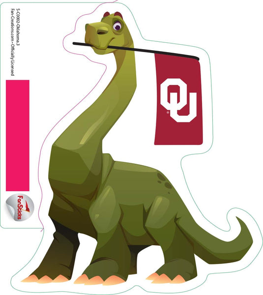 Fan Creations Decal Oklahoma - NCAA 3inch Decal