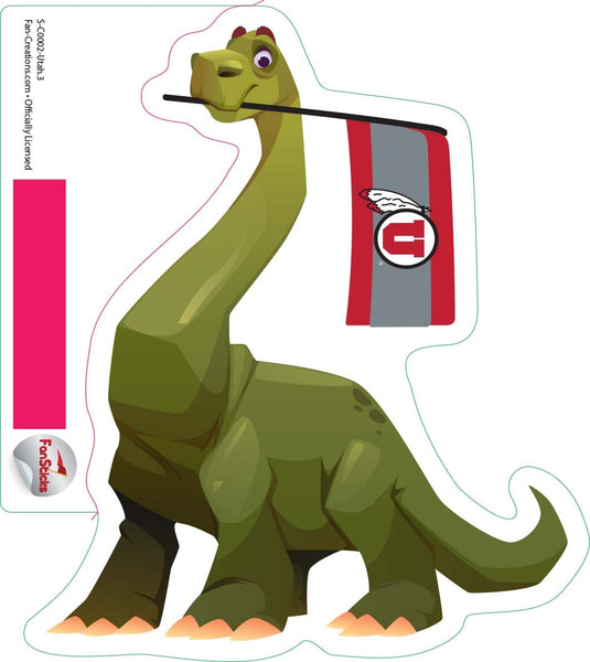 Fan Creations Decal Utah - NCAA 3inch Decal