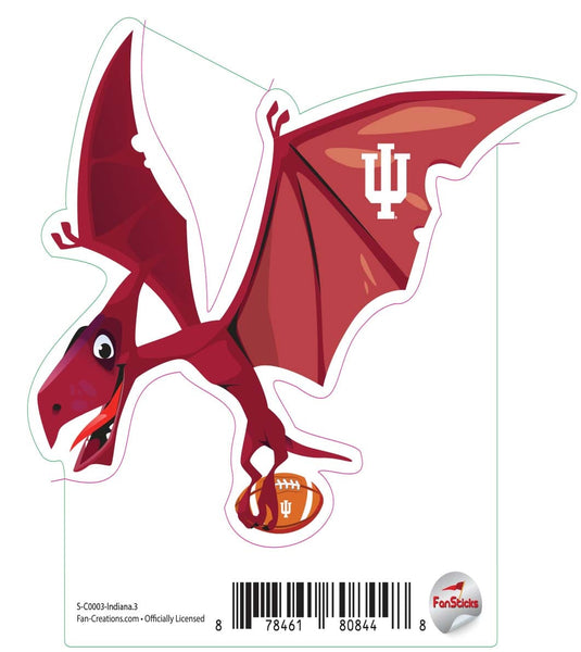 Fan Creations Decal Indiana - NCAA 3inch Decal