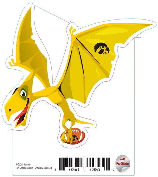 Fan Creations Decal Iowa - NCAA 3inch Decal