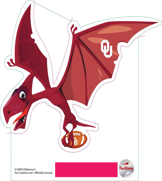 Fan Creations Decal Oklahoma - NCAA 3inch Decal