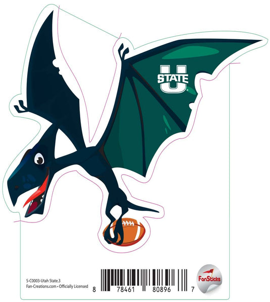 Fan Creations Decal Utah State - NCAA 3inch Decal