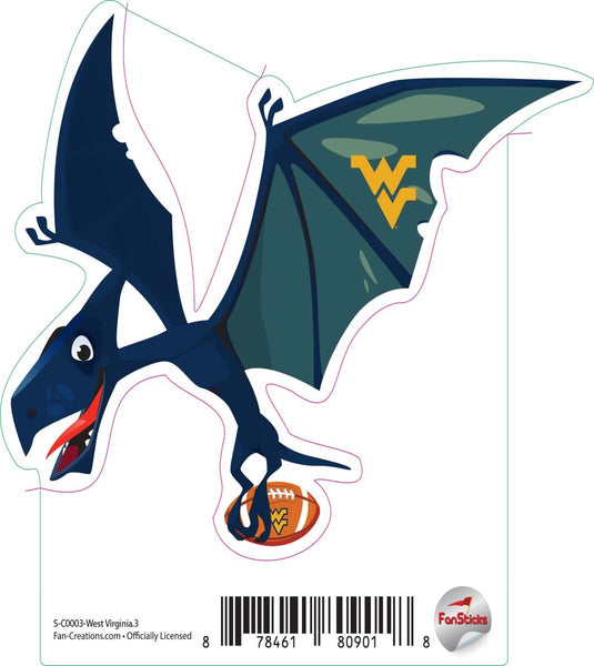 Fan Creations Decal West Virginia - NCAA 3inch Decal