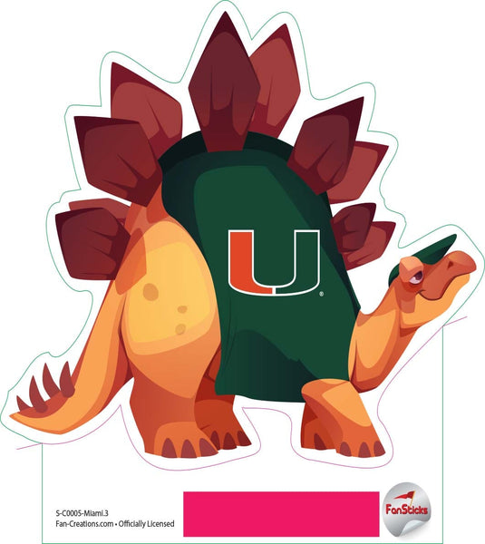 Fan Creations Decal Miami - NCAA 3inch Decal