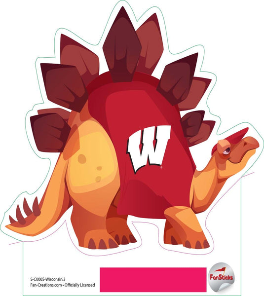 Fan Creations Decal Wisconsin - NCAA 3inch Decal