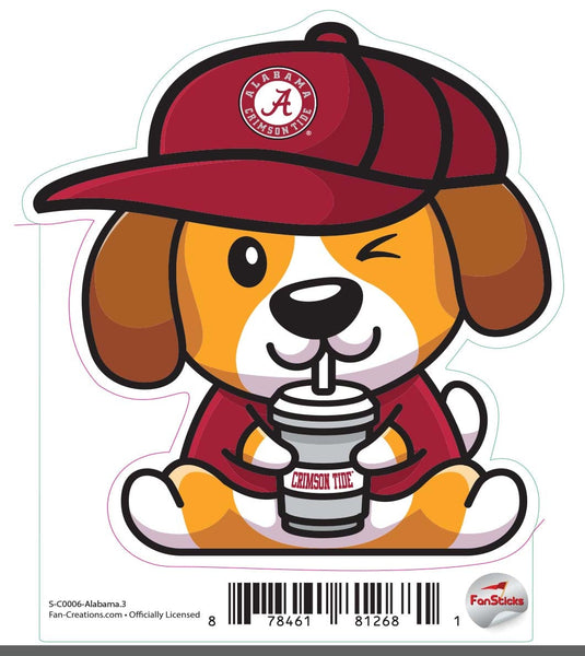 Fan Creations Decal Alabama - NCAA 3inch Decal