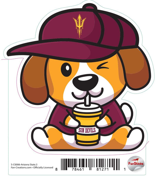 Fan Creations Decal Arizona State - NCAA 3inch Decal