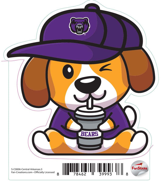 Fan Creations Decal Central Arkansas - NCAA 3inch Decal