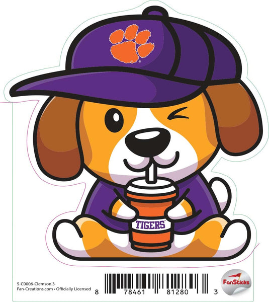 Fan Creations Decal Clemson - NCAA 3inch Decal