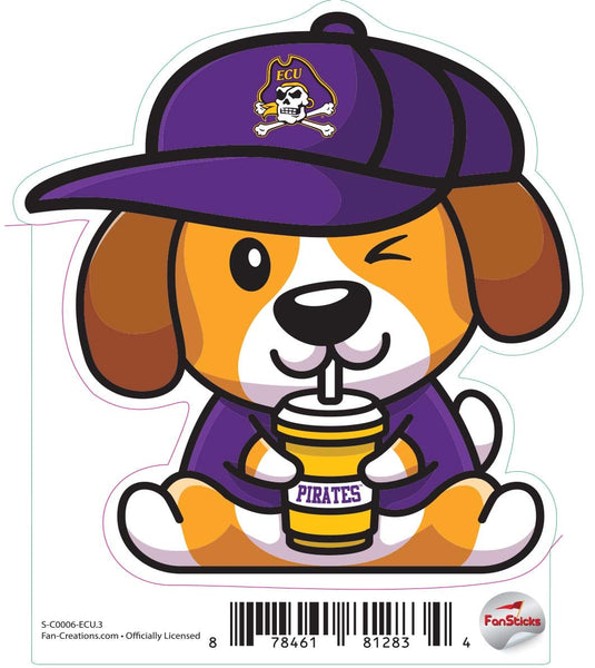 Fan Creations Decal ECU - NCAA 3inch Decal