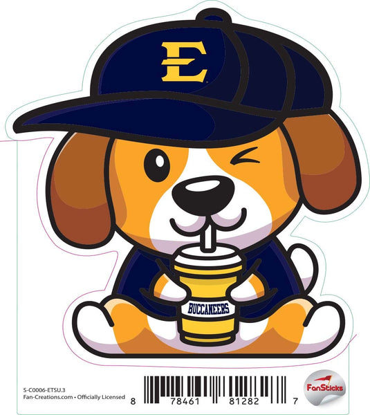 Fan Creations Decal ETSU - NCAA 3inch Decal