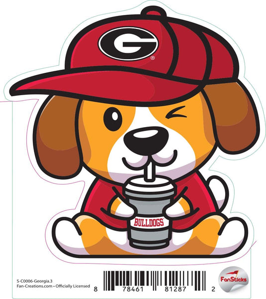Fan Creations Decal Georgia - NCAA 3inch Decal