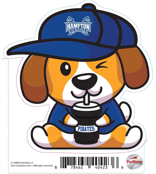Fan Creations Decal Hampton - NCAA 3inch Decal