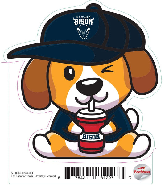Fan Creations Decal Howard - NCAA 3inch Decal