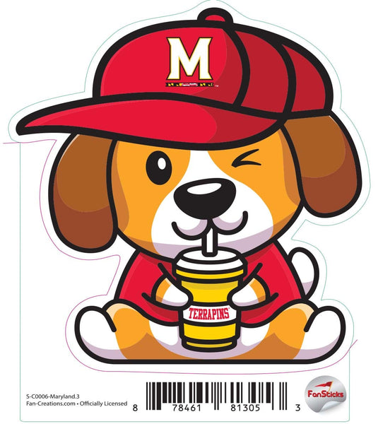 Fan Creations Decal Maryland - NCAA 3inch Decal