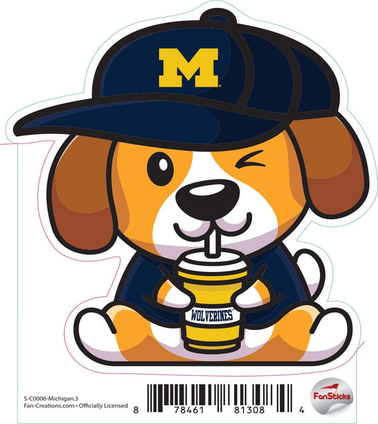 Fan Creations Decal Michigan - NCAA 3inch Decal