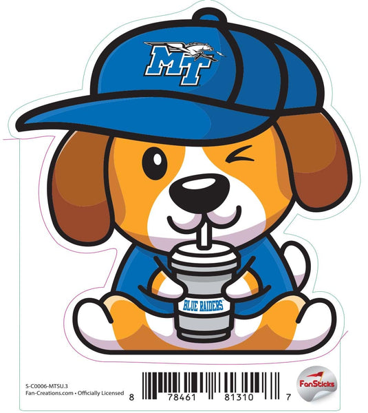 Fan Creations Decal Middle Tennessee State - NCAA 3inch Decal