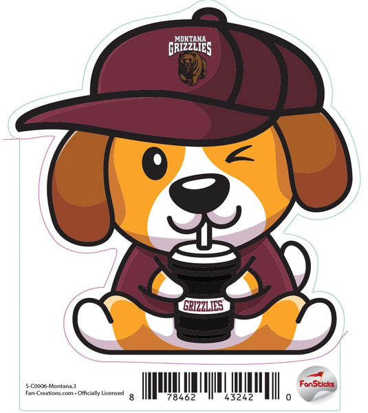 Fan Creations Decal Montana - NCAA 3inch Decal