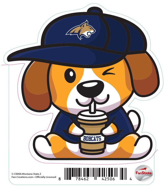Fan Creations Decal Montana State - NCAA 3inch Decal