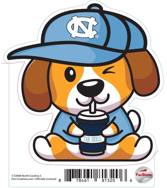 Fan Creations Decal North Carolina - NCAA 3inch Decal