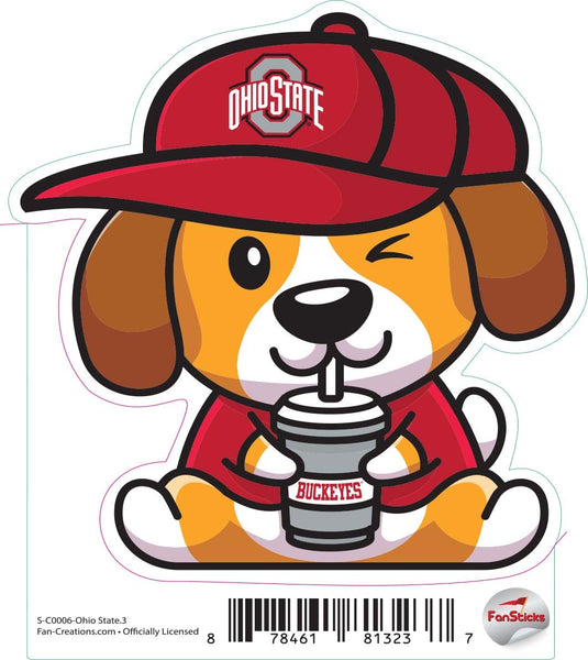 Fan Creations Decal Ohio State - NCAA 3inch Decal