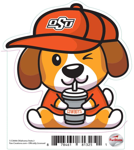 Fan Creations Decal Okalhoma State - NCAA 3inch Decal