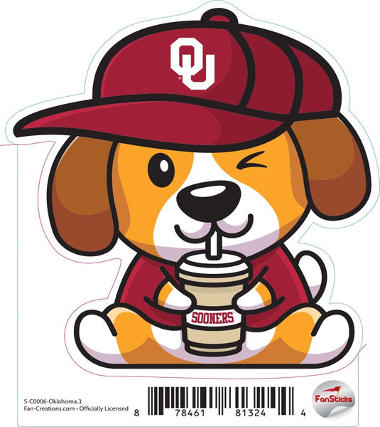 Fan Creations Decal Oklahoma - NCAA 3inch Decal