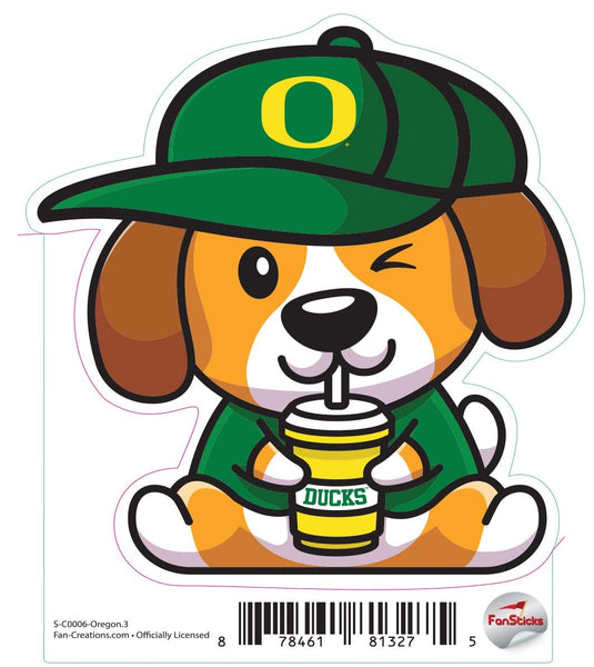 Fan Creations Decal Oregon - NCAA 3inch Decal
