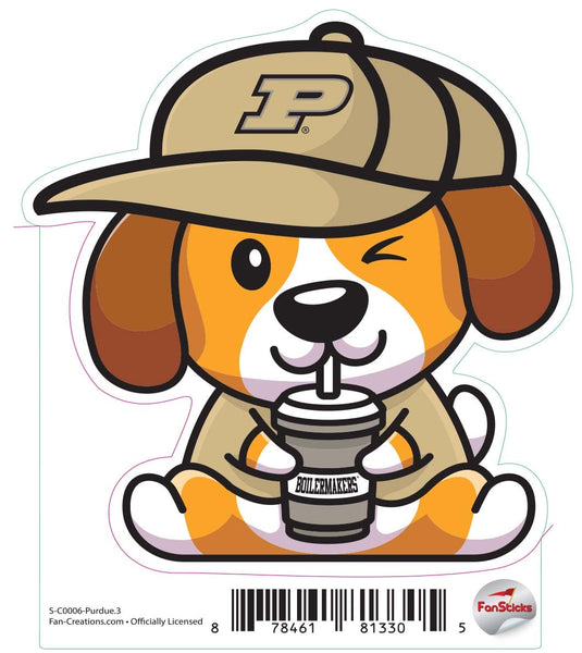 Fan Creations Decal Purdue - NCAA 3inch Decal