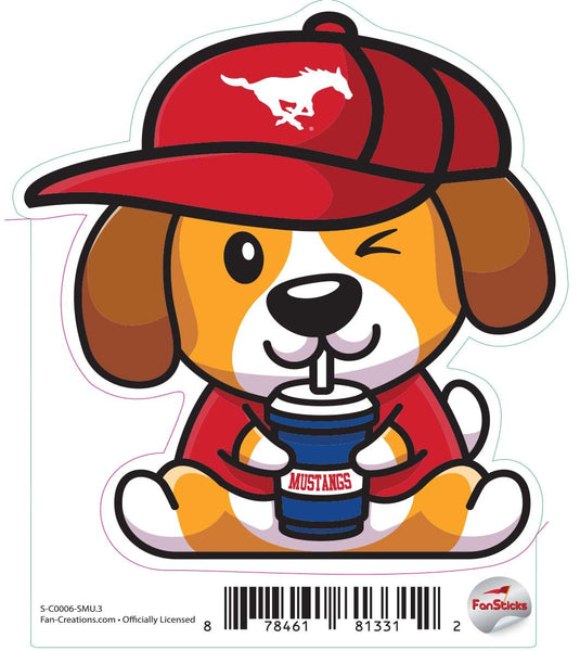 Fan Creations Decal SMU - NCAA 3inch Decal
