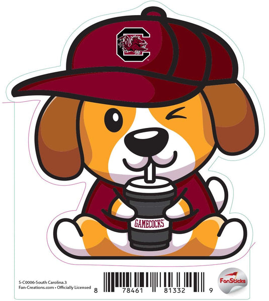 Fan Creations Decal South Carolina - NCAA 3inch Decal