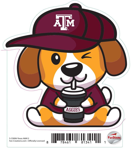 Fan Creations Decal Texas A&M - NCAA 3inch Decal
