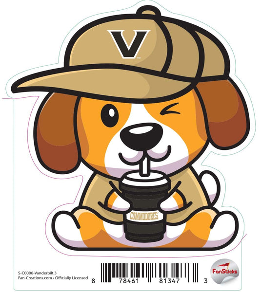 Fan Creations Decal Vanderbilt - NCAA 3inch Decal