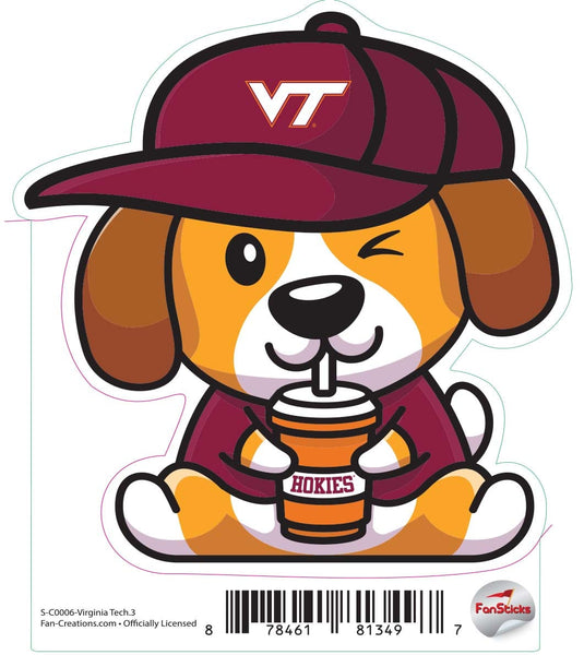 Fan Creations Decal Virginia Tech - NCAA 3inch Decal