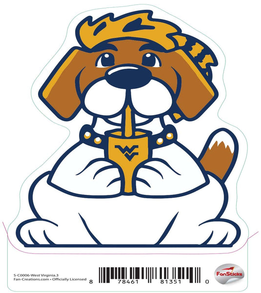 Fan Creations Decal West Virginia - NCAA 3inch Decal