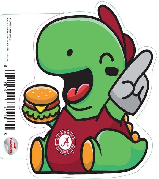 Fan Creations Decal Alabama - NCAA 3inch Decal