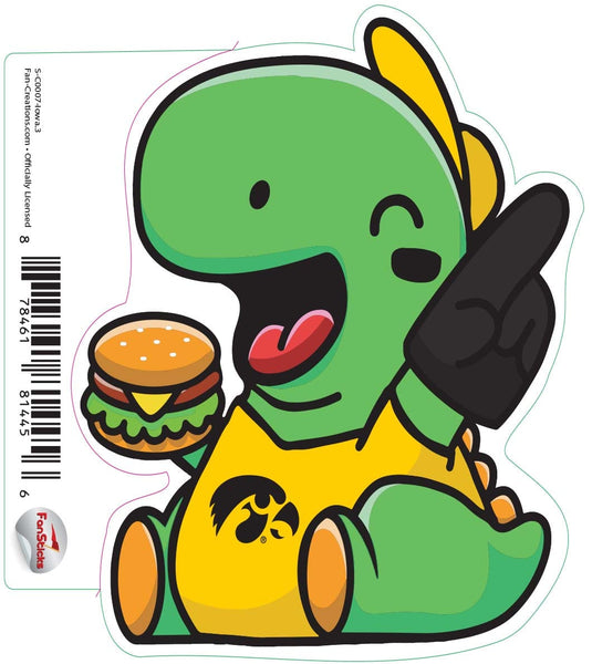 Fan Creations Decal Iowa - NCAA 3inch Decal
