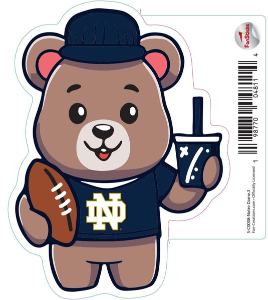 Fan Creations Decal Notre Dame - NCAA 3inch Decal