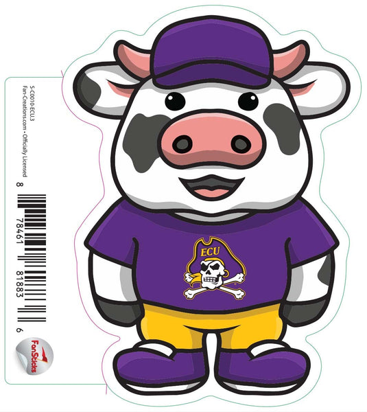 Fan Creations Decal ECU - NCAA 3inch Decal