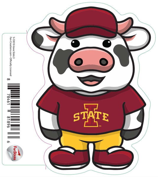 Fan Creations Decal Iowa - NCAA 3inch Decal
