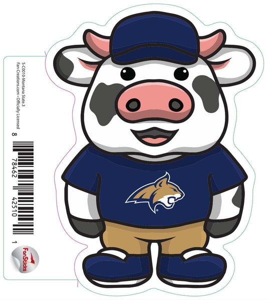 Fan Creations Decal Montana - NCAA 3inch Decal