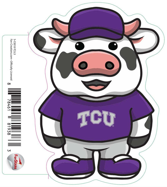 Fan Creations Decal TCU - NCAA 3inch Decal