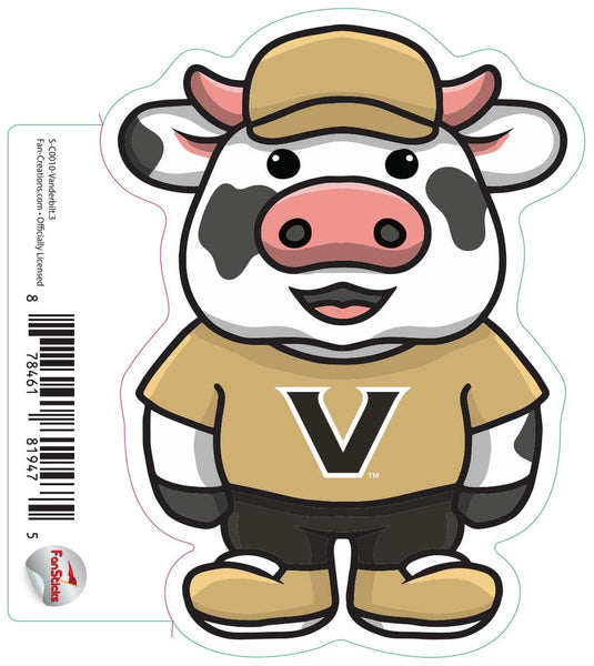 Fan Creations Decal West Virginia - NCAA 3inch Decal